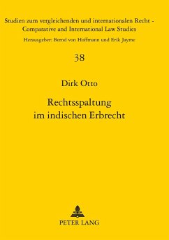 Cover Rechtsspaltung im indischen Erbrecht