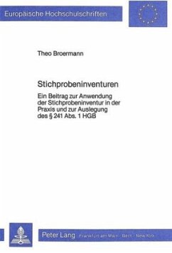 Stichprobeninventuren - Brörmann, Theo