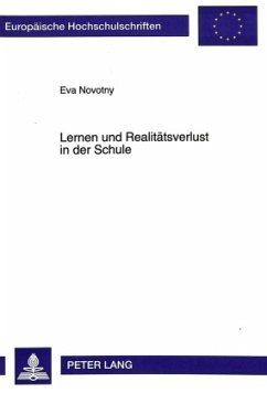 Cover Lernen und Realitätsverlust in der Schule