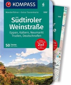 Kompass Wanderführer Südtiroler Weinstraße, m. 1 Karte - Zahel, Mark