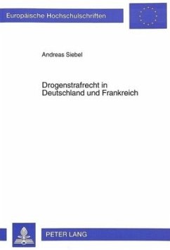 Cover Drogenstrafrecht in Deutschland und Frankreich