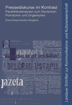 Cover Pressediskurse im Kontrast