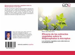 Eficacia de los extractos vegetales sobre la Rhipicephalus b.microplus