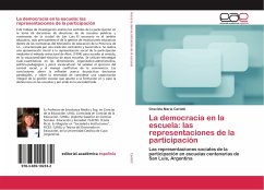 La democracia en la escuela: las representaciones de la participación - Carletti, Graciela María