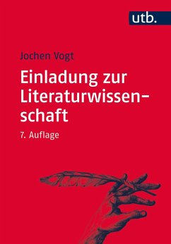 Einladung zur Literaturwissenschaft - Vogt, Jochen