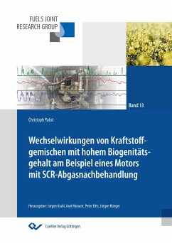 Wechselwirkungen von Kraftstoffgemischen mit hohem Biogenitätsgehalt am Beispiel eines Motors mit SCR-Abgasnachbehandlung - Pabst, Christoph