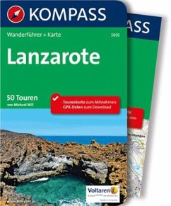 KOMPASS Wanderführer Lanzarote, 50 Touren - Will, Michael