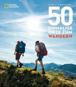 50 einmalige Orte zum Wandern (Restexemplar) - Santella, Chris