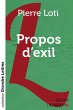 Propos d'exil (grands caractères) - Bild 1