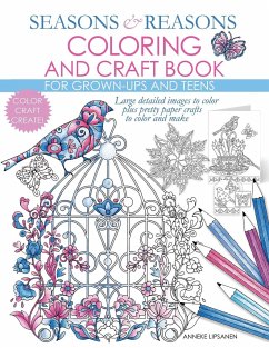 Seasons And Reasons Coloring And Craft Book - Lipsanen, Anneke