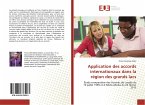 Application des accords internationaux dans la région des grands lacs