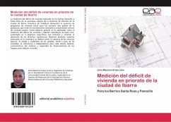 Medición del déficit de vivienda en priorato de la ciudad de Ibarra