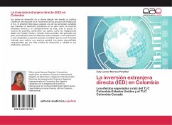 La inversión extranjera directa (IED) en Colombia - Barraza Perpiñan, Zully Leonor