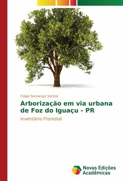 Arborização em via urbana de Foz do Iguaçu - PR
