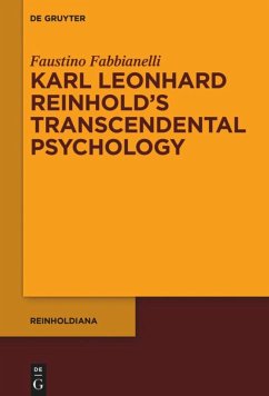 Karl Leonhard Reinhold¿s Transcendental Psychology - Fabbianelli, Faustino