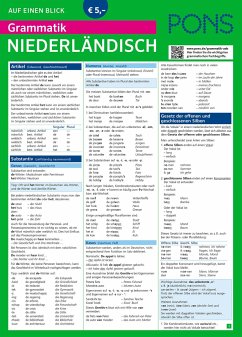 PONS Grammatik auf einen Blick Niederländisch - Hobbelink, Digna Myrte