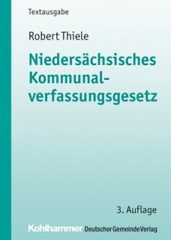 Niedersächsisches Kommunalverfassungsgesetz (NKomVG) - Thiele, Robert