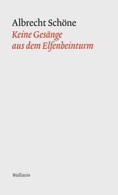Keine Gesänge aus dem Elfenbeinturm (eBook, PDF) - Schöne, Albrecht