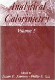 Analytical Calorimetry (eBook, PDF)