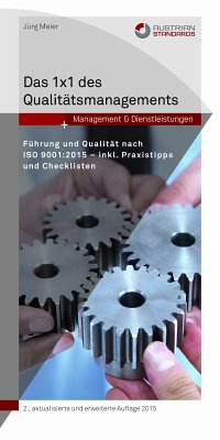 Das 1x1 des Qualitätsmanagements (eBook, ePUB) - Meier, Jürg