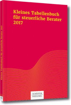 Kleines Tabellenbuch für steuerliche Berater 2016 - Jenak, Katharina; Rick, Eberhard; Braun, Wilfried
