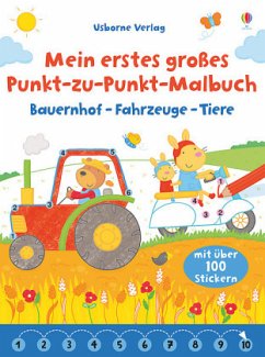 Cover Mein erstes großes Punkt-zu-Punkt-Malbuch