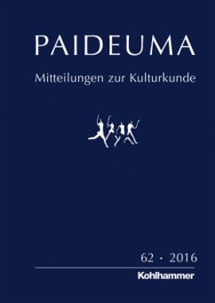 Cover PAIDEUMA 62/2016 / Paideuma