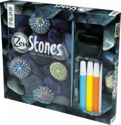 Cover Kreativ-Set ZenStones, m 4 Steinen u. 4 Acrylfarben