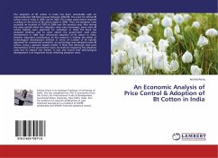 An Economic Analysis of Price Control & Adoption of Bt Cotton in India