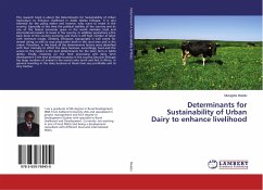 Determinants for Sustainability of Urban Dairy to enhance livelihood - Mulatu, Mulugeta