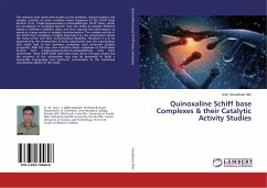 Quinoxaline Schiff base Complexes & their Catalytic Activity Studies