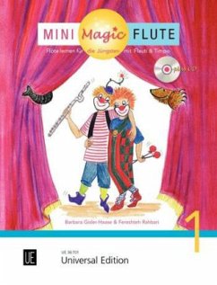 Mini Magic Flute, für Querflöte, m. Audio-CD