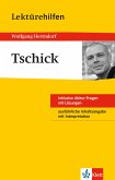 Lektürehilfen Wolfgang Herrndorf "Tschick"