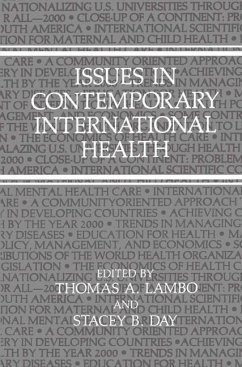 Issues in Contemporary International Health (eBook, PDF)