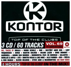 Kontor - Top Of The Clubs. Vol.69, 3 Audio-CDs