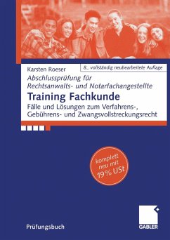 Training Fachkunde (eBook, PDF) - Roeser, Karsten