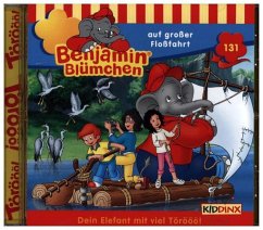 Auf großer Floßfahrt / Benjamin Blümchen Bd.131 (Audio-CD)