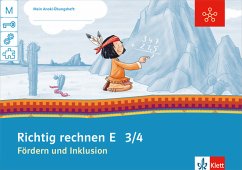 Mein Anoki-Übungsheft - Fördern und Inklusion E - Richtig rechnen, Klasse 3/4 / Mein Indianerheft