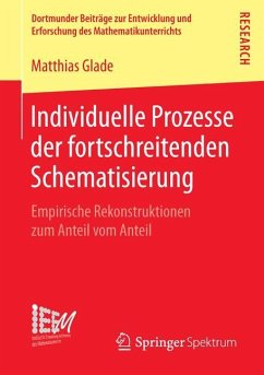 Individuelle Prozesse der fortschreitenden Schematisierung - Glade, Matthias