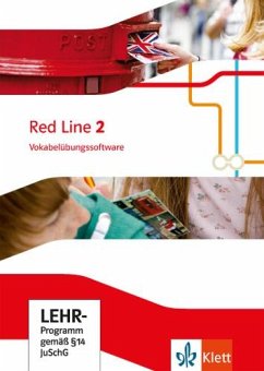 Red Line. Ausgabe ab 2014 - 6. Klasse, Vokabelübungssoftware. Bd.2, CD-ROM