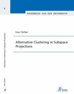 Alternative Clustering in Subspace Projections - Färber, Ines