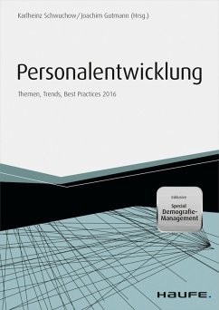 Personalentwicklung - inkl. Special Demografie-Management (eBook, PDF) - Schwuchow, Karlheinz; Gutmann, Joachim