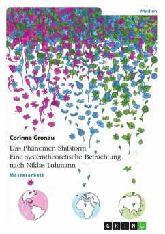 Das Phänomen Shitstorm. Eine systemtheoretische Betrachtung nach Niklas Luhmann - Gronau, Corinna