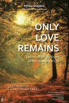 Only Love Remains: Lessons from the Dying on the Meaning of Life: Euthanasia or Palliative Care? - Stajano, Attilio