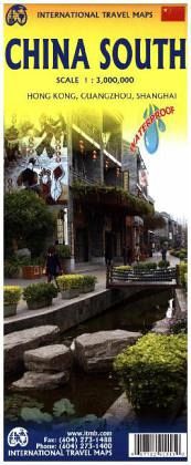 International Travel Map ITM Topographische Karte China South
