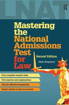 Cover Mastering the National Admissions Test for Law