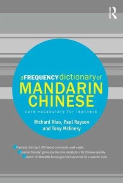 A Frequency Dictionary of Mandarin Chinese - Xiao, Richard; Rayson, Paul; Mcenery, Tony