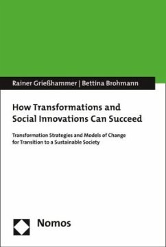 How Transformations and Social Innovations Can Succeed - Grießhammer, Rainer;Brohmann, Bettina