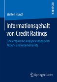 Informationsgehalt von Credit Ratings (eBook, PDF)