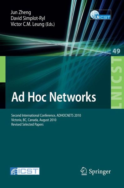 Ad Hoc Networks (eBook, PDF) Ad Hoc Networks (eBook, PDF)